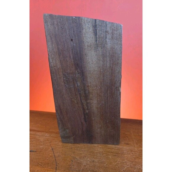 Vintage Hand Carved Wood Latin American Mexico Bookends Sitting Old Man & Woman - Picture 9 of 10